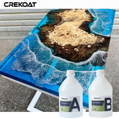 Không màu vàng đổ sâu nhựa epoxy dưới phơi nhiễm tia UV cho vẻ đẹp lâu dài