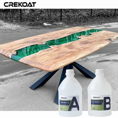 Nhựa epoxy rõ ràng cho gỗ Phương pháp màu vàng thấp để duy trì độ rõ ràng
