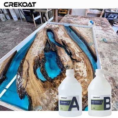 Không màu vàng đổ sâu nhựa epoxy dưới phơi nhiễm tia UV cho vẻ đẹp lâu dài