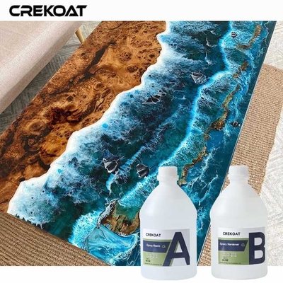 Không có bong bóng trên bàn nhựa epoxy Bảo trì dễ dàng với xà phòng và nước