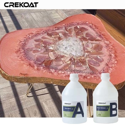 Bề mặt hoàn hảo, rõ ràng, mặt bàn Epoxy dễ pha trộn và áp dụng cho những người đam mê tự làm