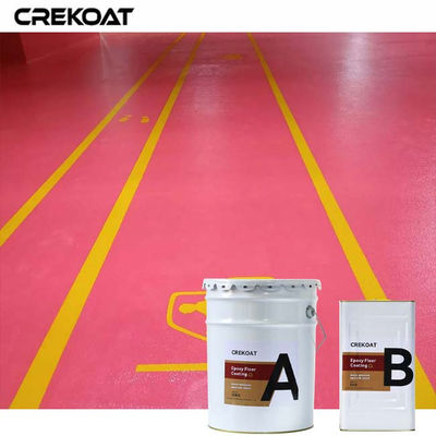 Food Factory Industrial Epoxy Floor Paint with 5:1 Mix Ratio, 12 Months Shelf Life, and 20Kg/Bucket Packaging