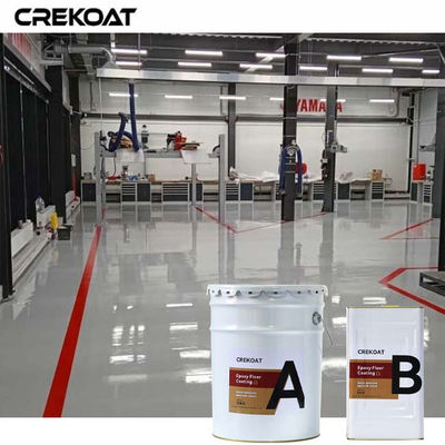 100% Solid Epoxy Resin Floor Coating with 5:1 Mix Ratio and 12 Months Shelf Life