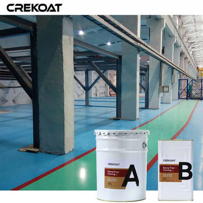 Customizable Color Maintenance Free Easy to Clean Epoxy Resin Floor Coating for Industrial Use