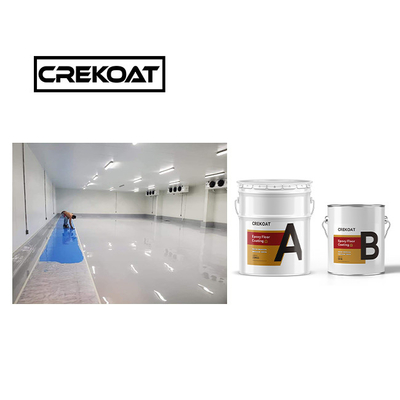 Topcoat Không có dung môi công nghiệp Epoxy sàn lớp phủ Abrasion tự cân bằng