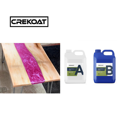 Gỗ đúc rõ ràng nhựa epoxy Kháng nhiệt Kháng tia cực tím nhựa exotherm thấp