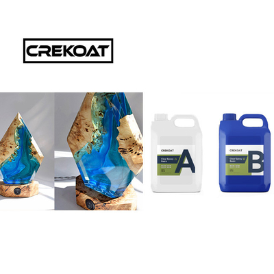 Nhồi bọc không vàng Deep pour Epoxy nhựa độ nhớt thấp cho sông bàn