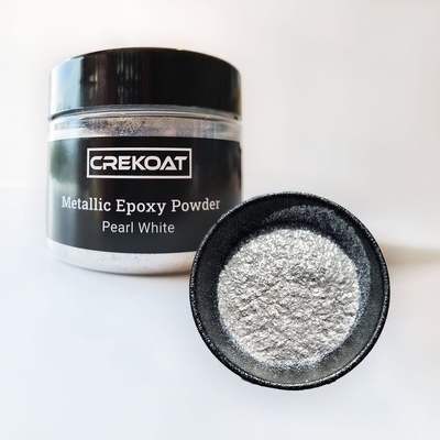 Mica White Pearl Resin Pigment 5-25 Micron Độ tinh khiết cao Không độc hại