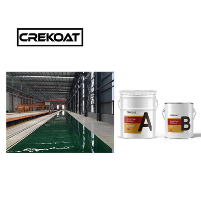 3mm nước dựa trên công nghiệp Epoxy sàn phủ phun TDS cho máy móc nặng