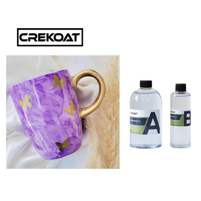 Crystal Clear Casting Epoxy Resin Tumblers Đồ trang sức Khuôn nhựa Crafting Self San lấp mặt bằng