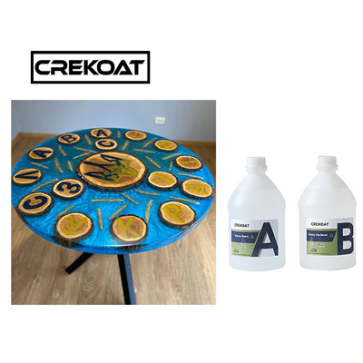 TDS Bảo dưỡng nhanh nhựa Epoxy đổ sâu cho mặt bàn Bàn gỗ trên mặt bàn
