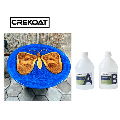 Mặt bàn Gỗ Nhựa Epoxy Nhựa trong suốt Chống tia cực tím Nghệ thuật