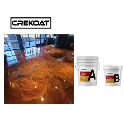 Hệ thống sàn sơn epoxy kim loại bột VOC thấp
