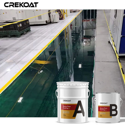 Sơn sàn bê tông bóng chống tĩnh điện Sàn nhựa Epoxy Chống mài mòn