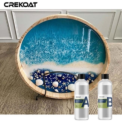 Liquid Glass Epoxy Resin Bàn dễ dàng để trộn đổ đồ trang sức thủ công