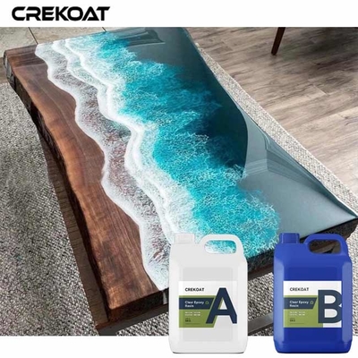 Kết thúc sáng cao lớp phủ rõ ràng lỏng cho nhựa epoxy không độc hại công thức