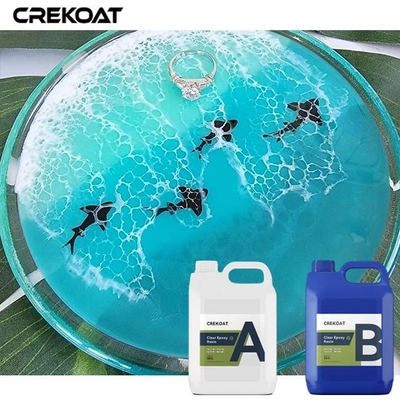 Epoxy nhựa tinh khiết tuyệt đẹp cho thủ công đạt được kính hoàn hảo như bề mặt