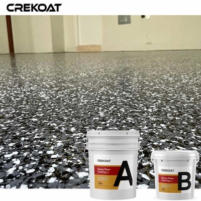 Lớp phủ sàn Epoxy Flake dân dụng có thể tùy chỉnh cho bệnh viện