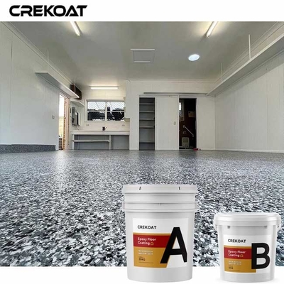 Lớp phủ sàn Epoxy Flake thân thiện với môi trường Sàn bê tông liền mạch