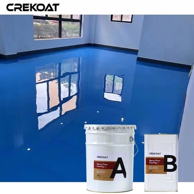 Thời gian chữa nhanh Sơn epoxy công nghiệp cho sàn bê tông với các mảnh đá cẩm thạch hoặc đá granit