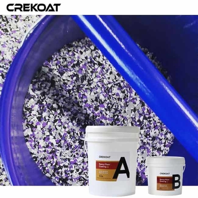 Lớp phủ sàn Epoxy mỏng trong suốt Khả năng chống trầy xước cao cho việc sử dụng hạng nặng