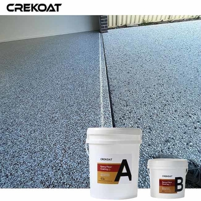Lớp phủ sàn Epoxy Long-lasting Flake cải thiện lực kéo từ bề mặt kết cấu