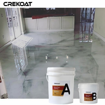 Lớp phủ sàn Epoxy kim loại chống trượt cho trong nhà và ngoài trời