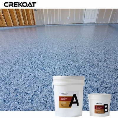 Sàn epoxy màu xám với các mảnh có tính chất chống tĩnh cho môi trường công nghệ