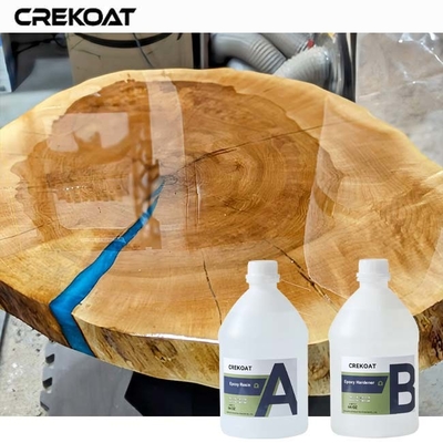 Bàn bàn tinh khiết Epoxy nhựa chống vàng cho vẻ đẹp lâu dài